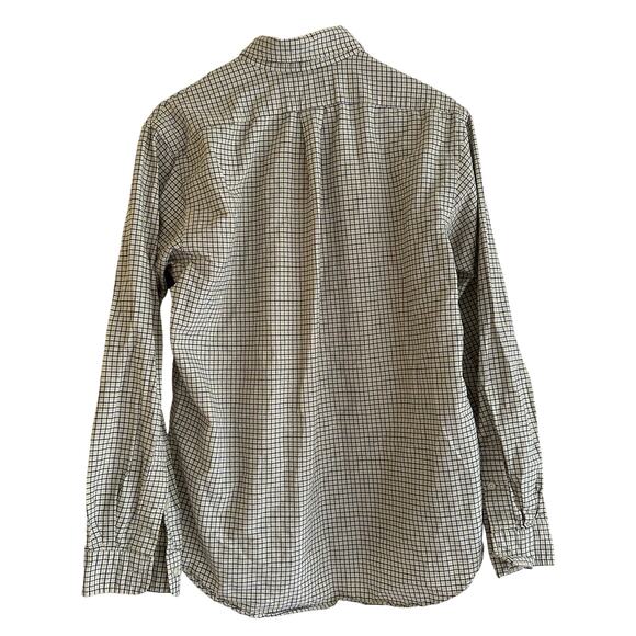 Polo Ralph Lauren Men’s Large Custom Fit Button Down Shirt Blue Yellow Check - Picture 2 of 5